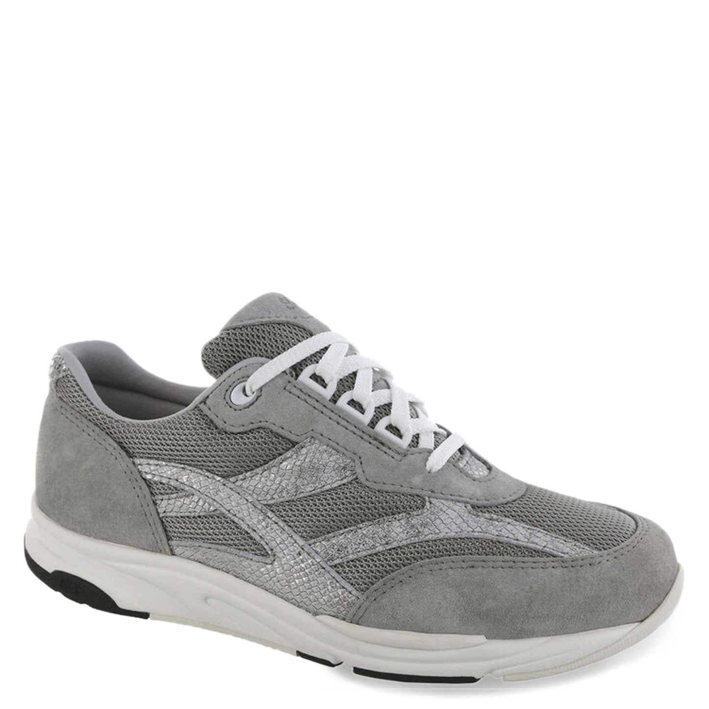 Peltz Shoes  Women's SAS Tour Mesh Sneaker GREY SILVER TOUR MESH-PLATA