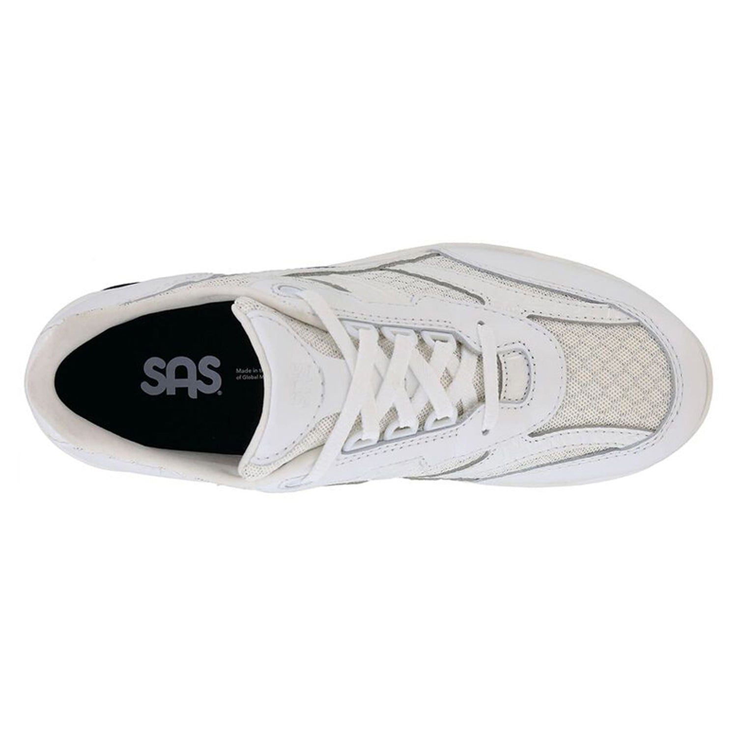Peltz Shoes  Women's SAS Tour Mesh Sneaker WHITE MULTI TOUR MESH-SAINT