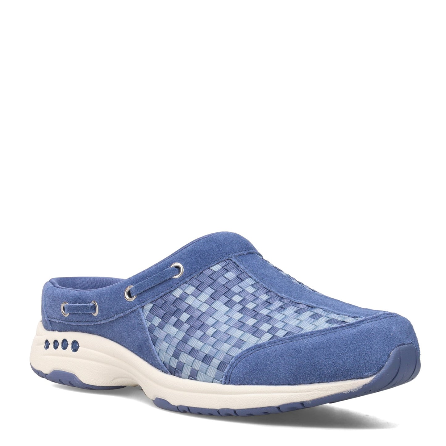 Peltz Shoes  Women's Easy Spirit Travelport Clog BLUE OCEAN TPORT125-420