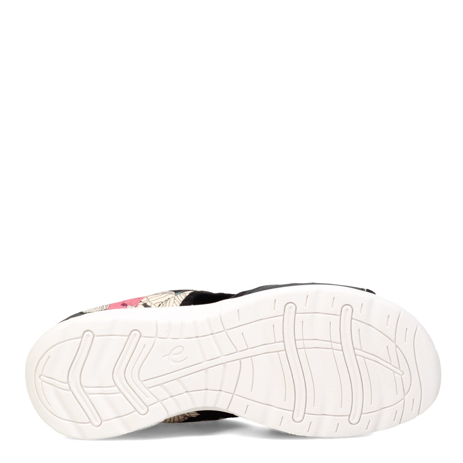 Peltz Shoes  Women's Easy Spirit Traciee 2 Sandal BLACK ROSE TRACIEE2-BLK16