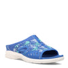 Peltz Shoes  Women's Easy Spirit Traciee2 Sandal BLUE TROPICAL TRACIEE2-LBL07