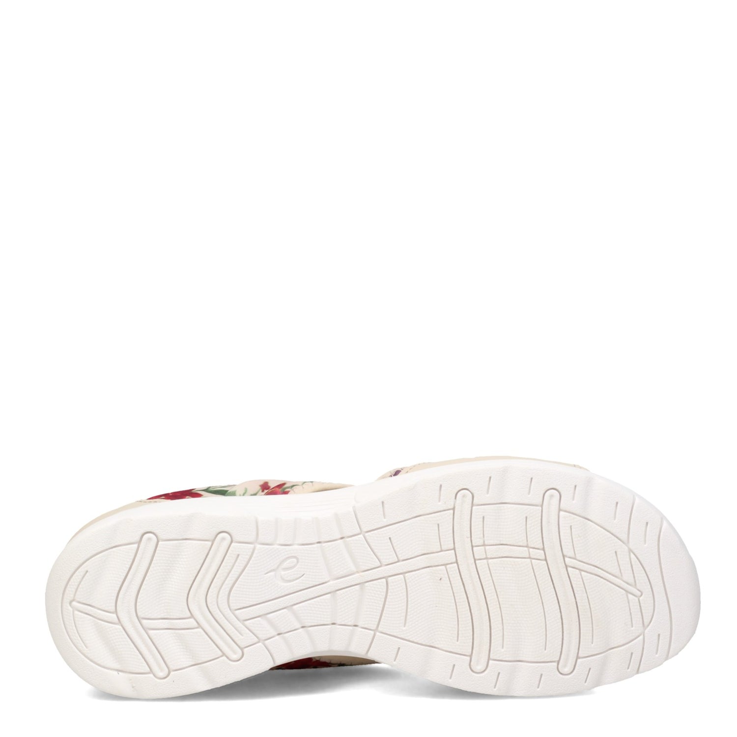 Peltz Shoes  Women's Easy Spirit Traciee2 Sandal NATURAL FLORAL TRACIEE2-LNA06