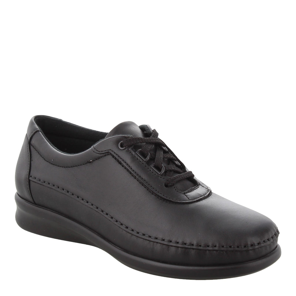 Women's SAS Traveler Lace Up Shoe BLACK TRAVELER BLK LE