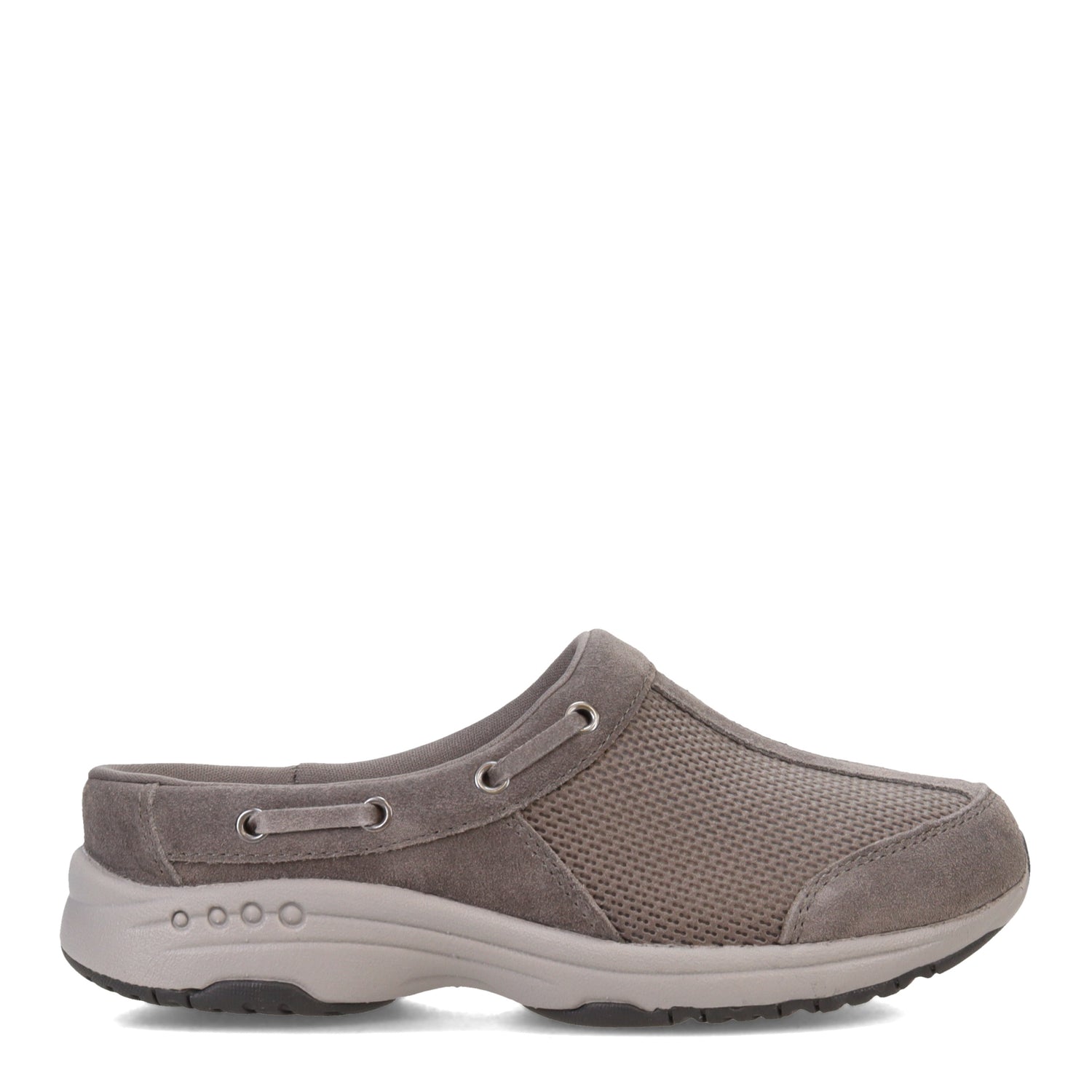 Peltz Shoes  Women's Easy Spirit Travelport Clog THUNDER TRAVPORT142-030