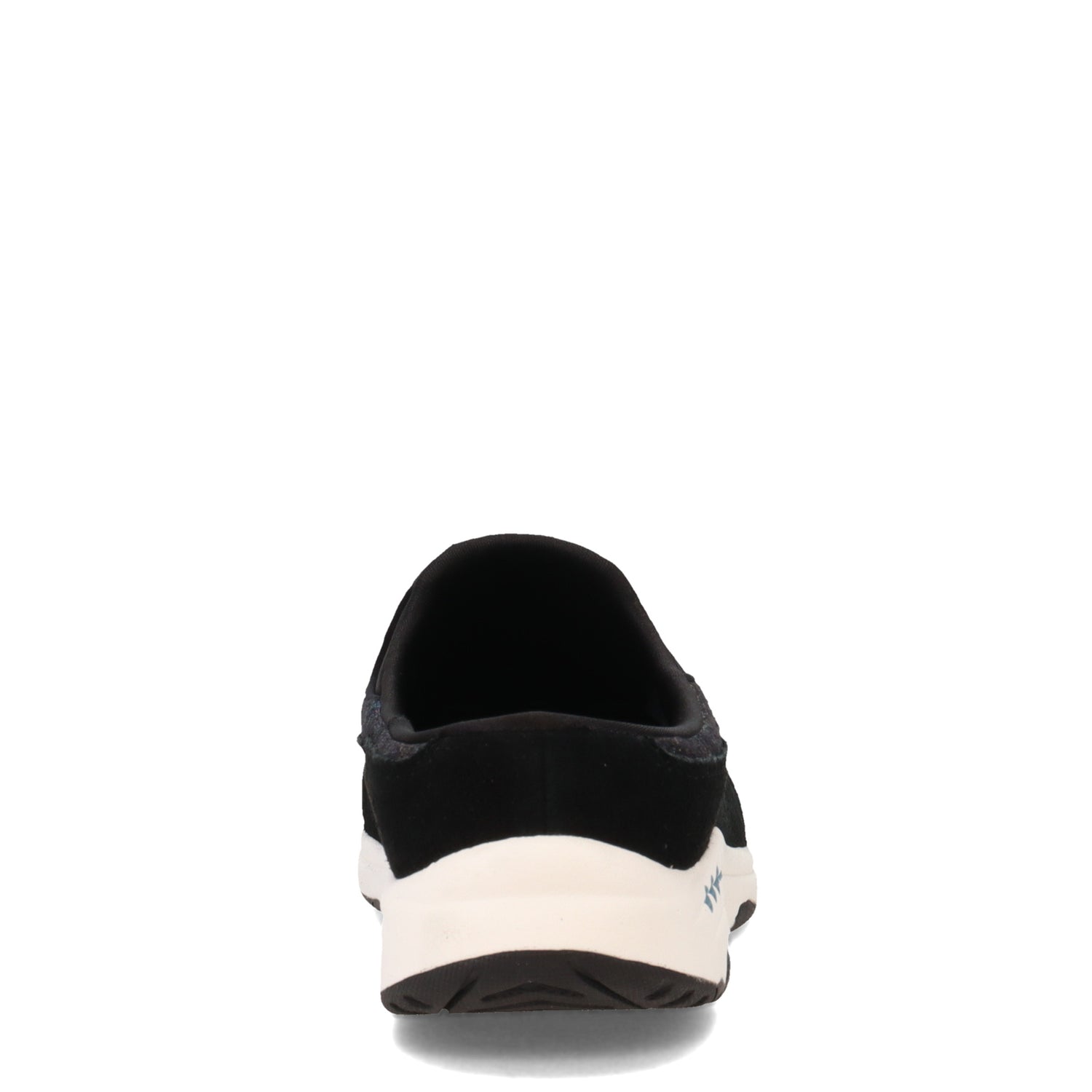 Peltz Shoes  Women's Easy Spirit Traveltime Classic Clog BLACK IRIDESCENT TRAVTIME612-001