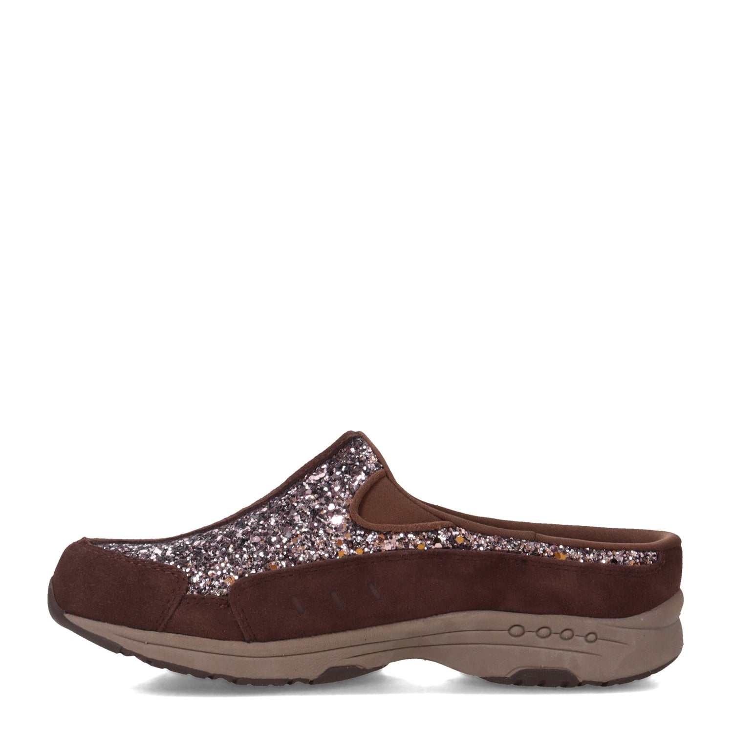 Peltz Shoes  Women's Easy Spirit Traveltime Classic Clog OAK / BRONZE TRAVTIME625-200