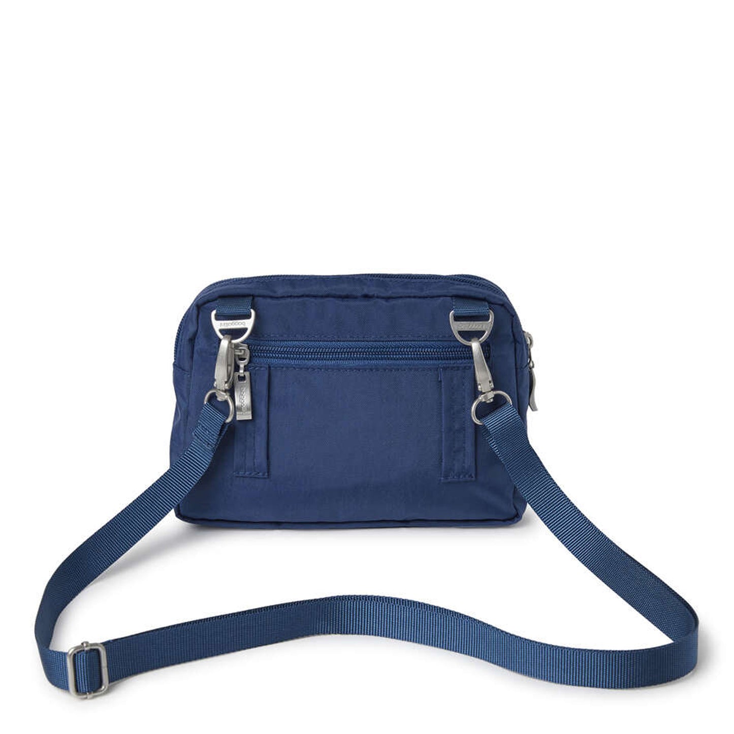 Peltz Shoes  Baggallini Triple Zip Mini Crossbody PACIFIC TRZ419-PACIFIC
