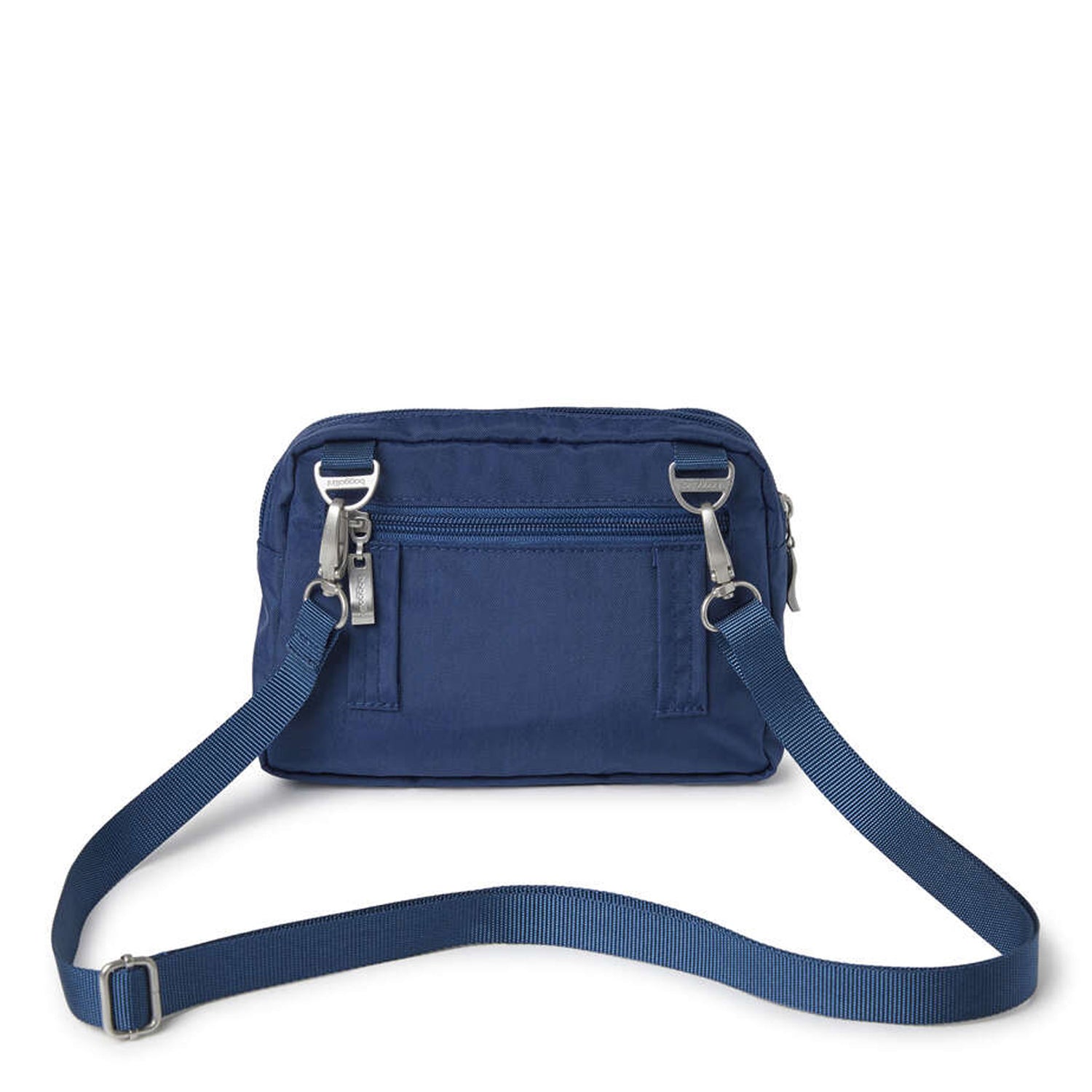 Peltz Shoes  Baggallini Triple Zip Mini Crossbody PACIFIC TRZ419-PACIFIC
