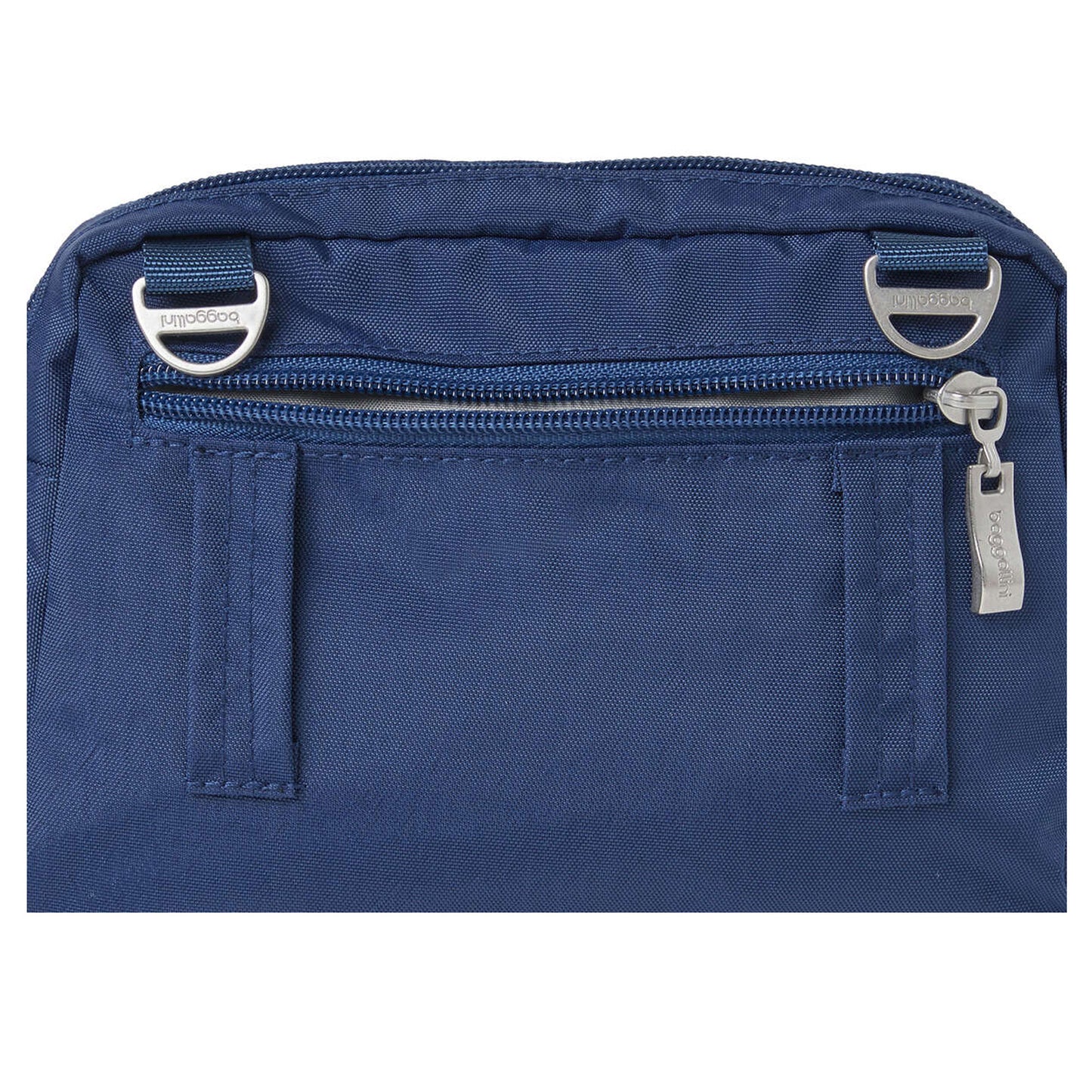 Peltz Shoes  Baggallini Triple Zip Mini Crossbody PACIFIC TRZ419-PACIFIC