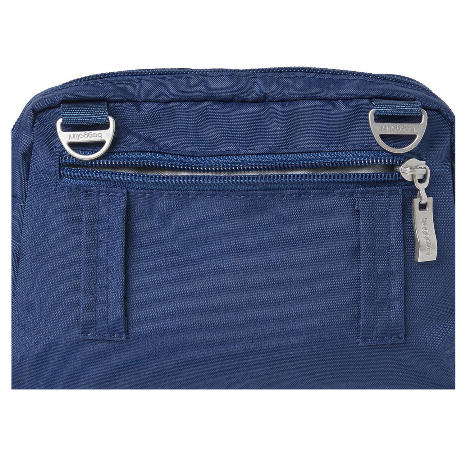 Peltz Shoes  Baggallini Triple Zip Mini Crossbody PACIFIC TRZ419-PACIFIC
