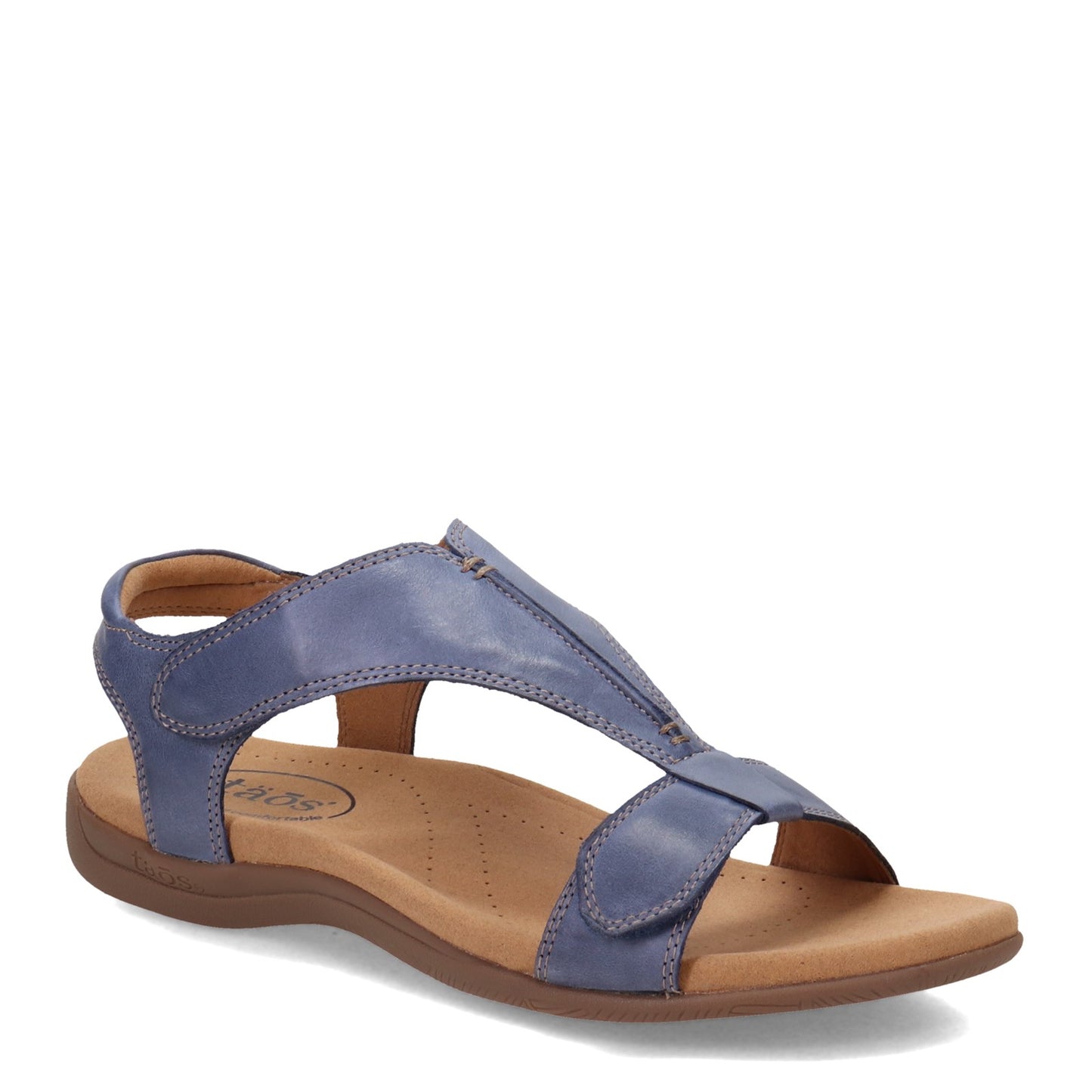 Peltz Shoes  Women's Taos The Show Sandal Dark Blue TSH-14039-DKBL