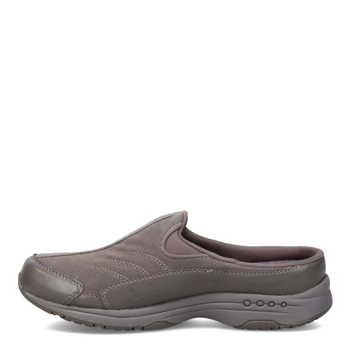 Peltz Shoes  Women's Easy Spirit Traveltime Classic Clog GREY MEDIUM TTIME234-030