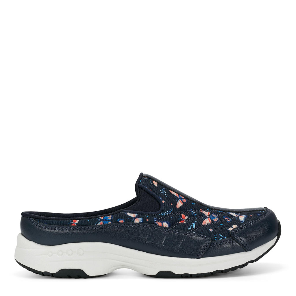 Women's Easy Spirit Traveltime Classic Clog MARINA FLUTTER PRINT TTIME745-DBL01
