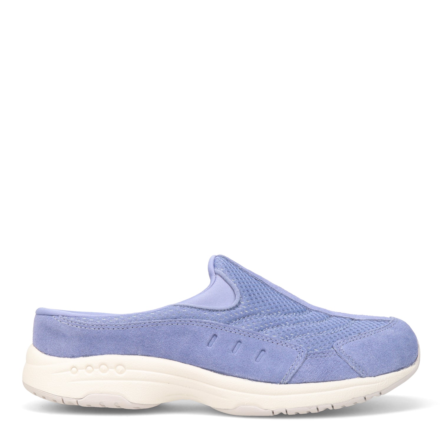 Peltz Shoes  Women's Easy Spirit Traveltime Classic Clog CORNFLOWER BLUE TTIME90-422