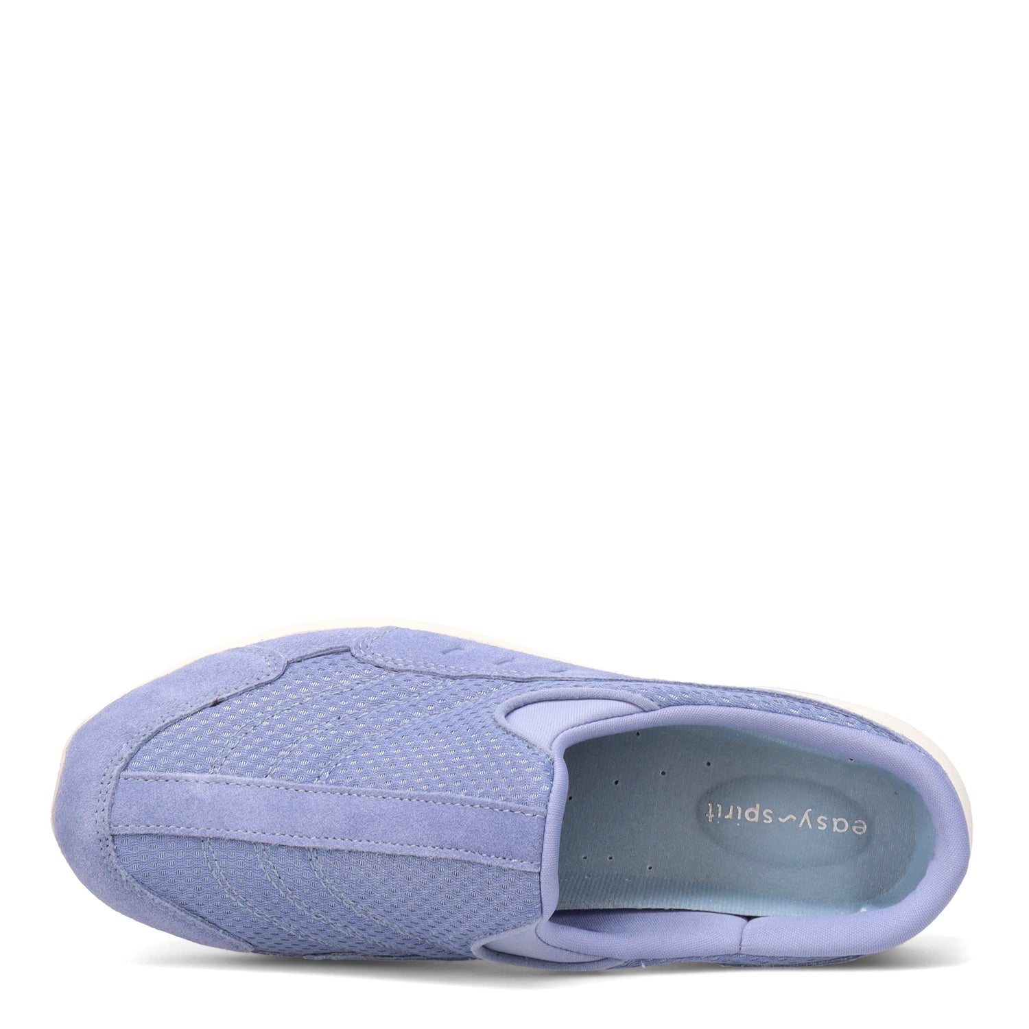 Peltz Shoes  Women's Easy Spirit Traveltime Classic Clog CORNFLOWER BLUE TTIME90-422