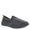 Peltz Shoes  Women's Bernie Mev TW114 Slip-On BLACK TW114-BKSIL