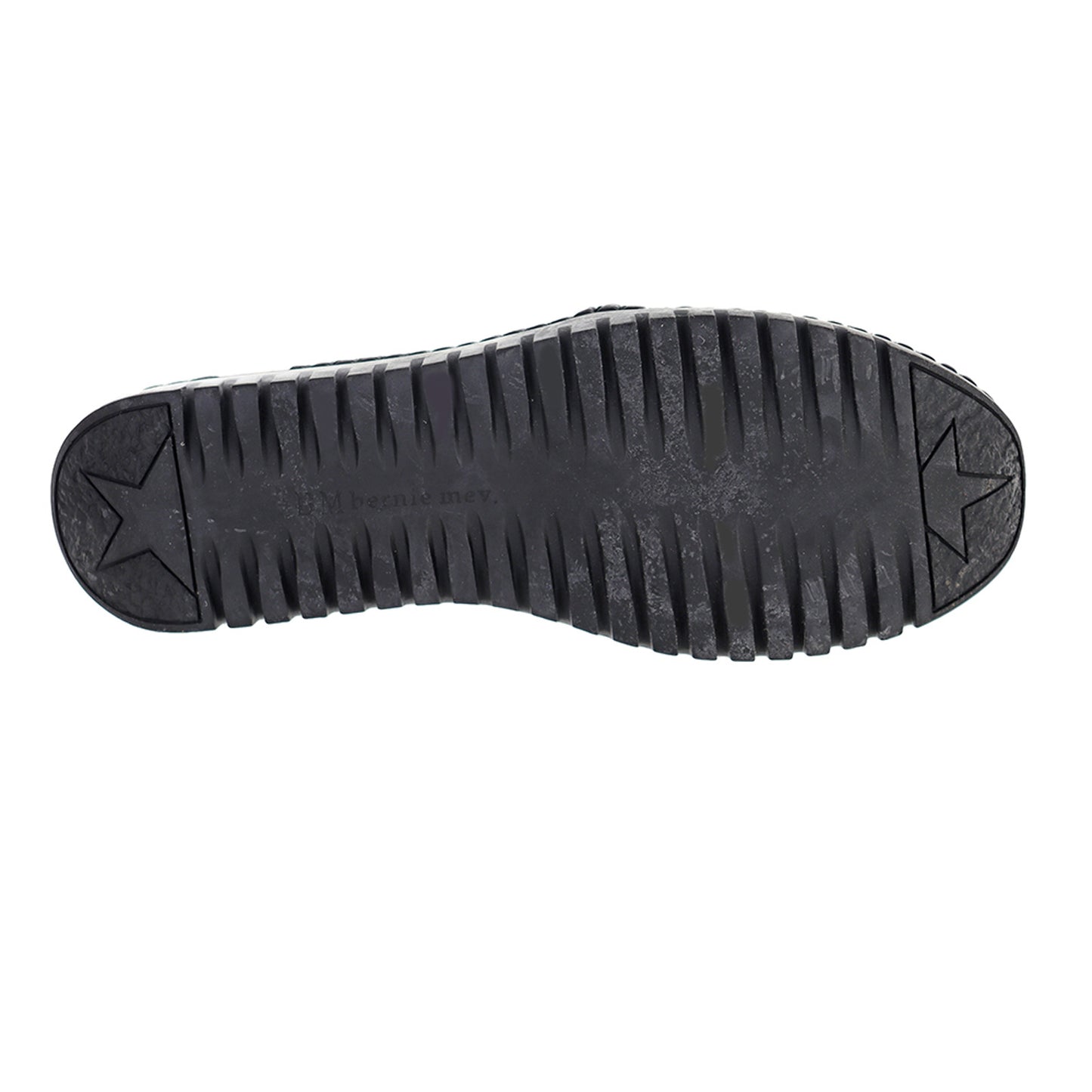 Peltz Shoes  Women's Bernie Mev TW114 Slip-On GUNMETAL TW114-GUNMET