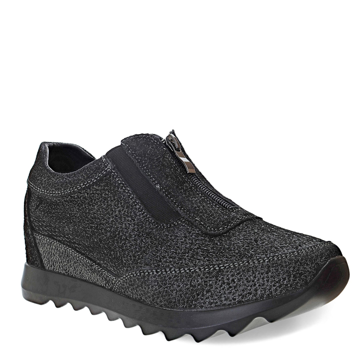 Peltz Shoes  Women's Bernie Mev TW196 Sneaker GUNMETAL TW196-GUN