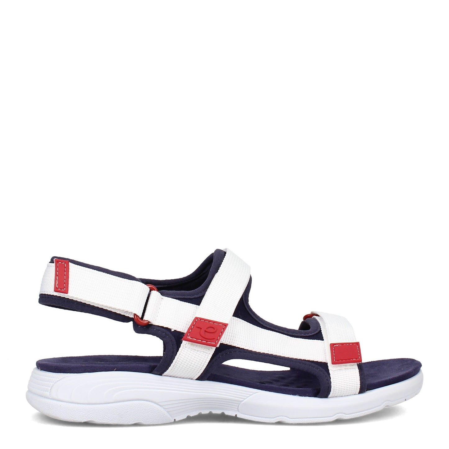 Peltz Shoes  Women's Easy Spirit Tabata Sandal RED WHITE BLUE TABATA2-DBL01