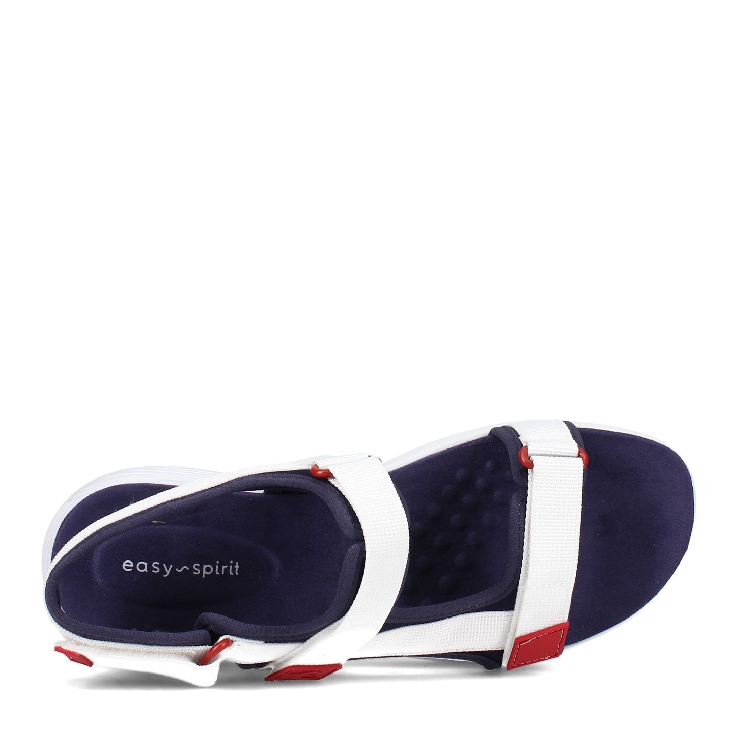 Peltz Shoes  Women's Easy Spirit Tabata Sandal RED WHITE BLUE TABATA2-DBL01
