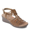 Peltz Shoes  Women's Baretraps Taren Sandal AUBURN TAREN-AUBURN