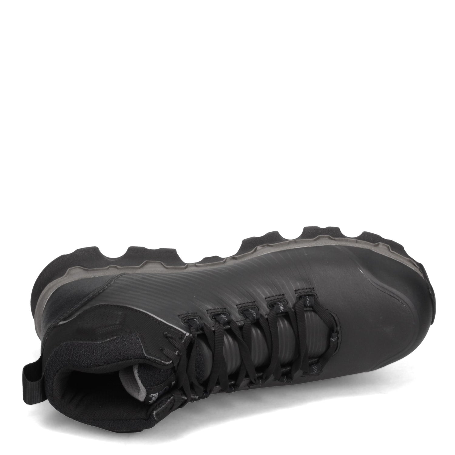 Peltz Shoes  Men's Timberland Pro Powertrain Sport Mid Alloy EH Work Boot BLACK TB0A1Z5C001