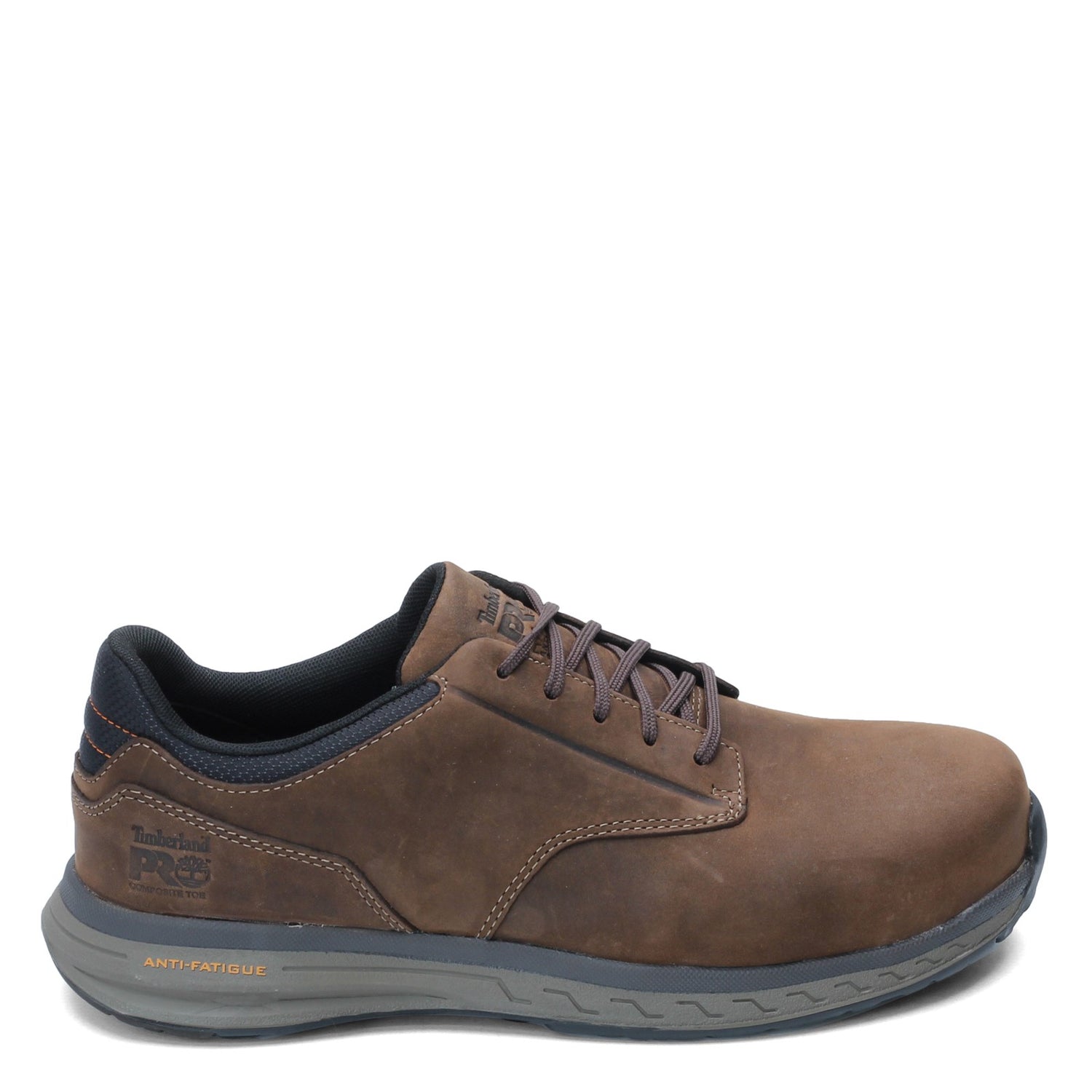 Peltz Shoes  Men's Timberland Pro Drivetrain Comp Toe Work Shoe BROWN TB0A1Z6A214