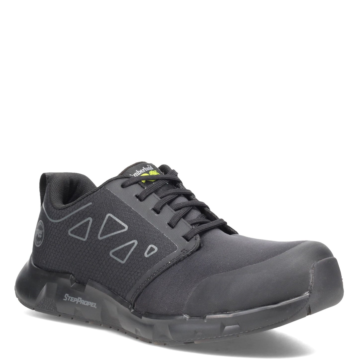 Peltz Shoes  Men's Timberland Pro Powertrain Sprint Alloy Toe Work Shoe BLACK TB0A291H001