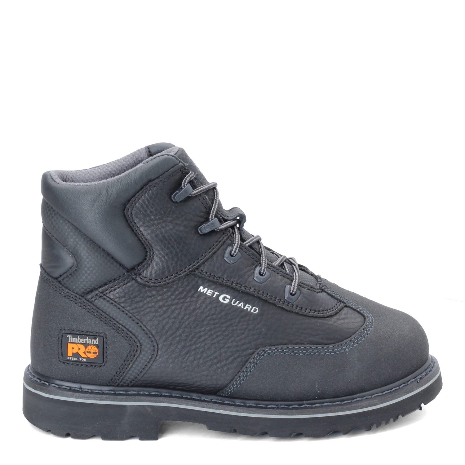 Peltz Shoes  Men's Timberland 6 Met Guard Work Boot BLACK TB085516214