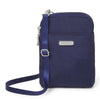 Peltz Shoes  Baggilini Take Two Rfid Bryant Crossbody NAVY TBR401-NAVY