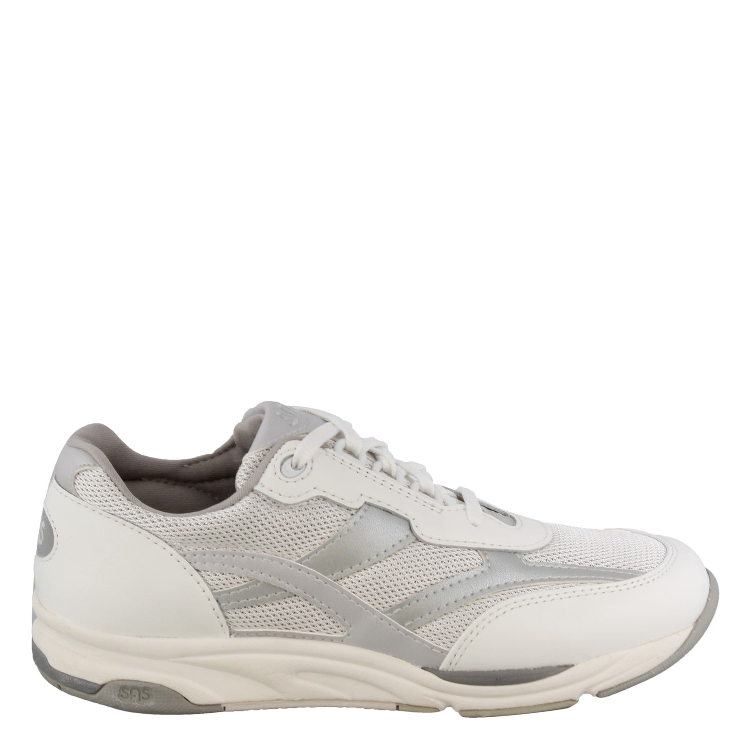 Peltz Shoes  Women's SAS Tour Mesh Sneaker SILVER TOUR MESH SILVE