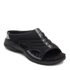 Peltz Shoes  Women's Easy Spirit Traciee2 Sandal BLACK / PATENT TRACIEE2-BLK03