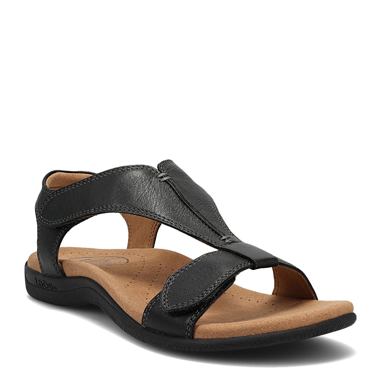 Peltz Shoes  Women's Taos The Show Sandal Black TSH-14039-BLK
