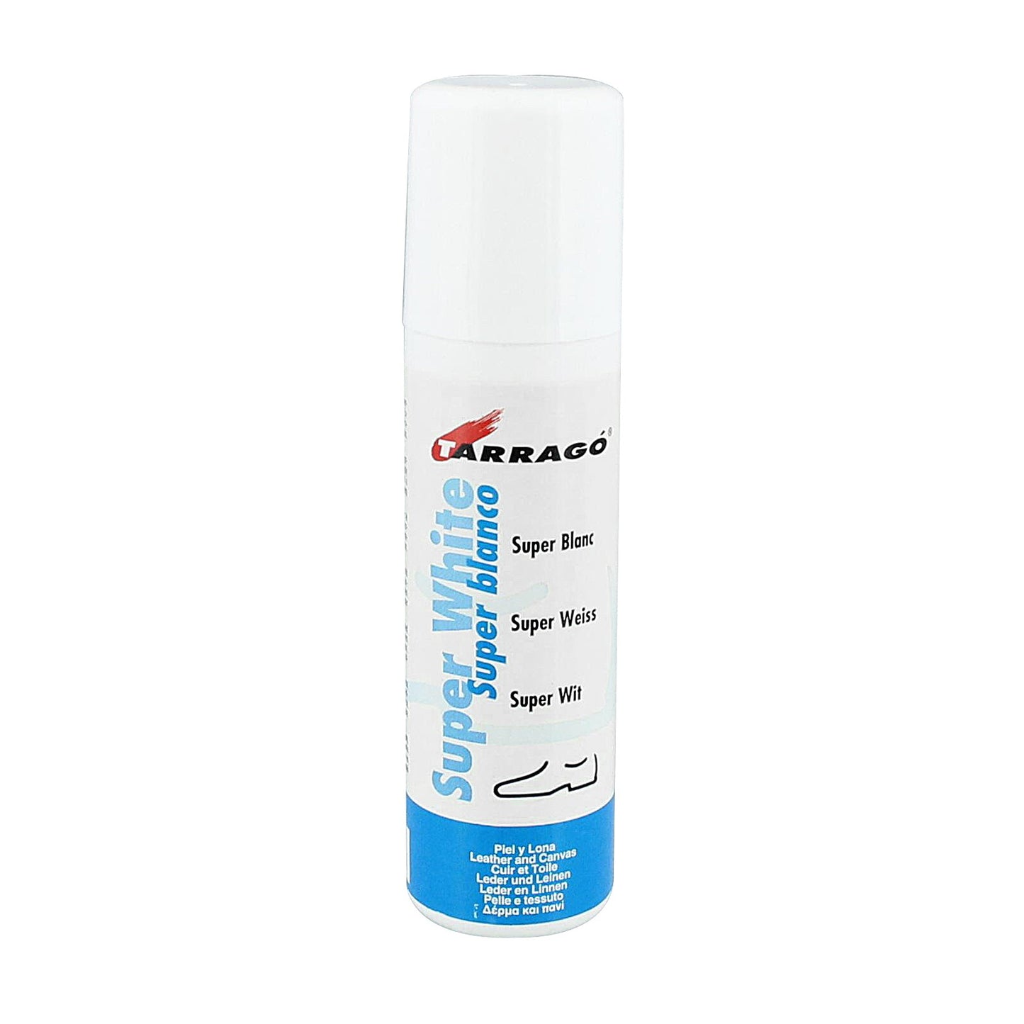 Tarrago Super White and Black with Applicator | For Leather and Canvas | 2.5 fl.oz