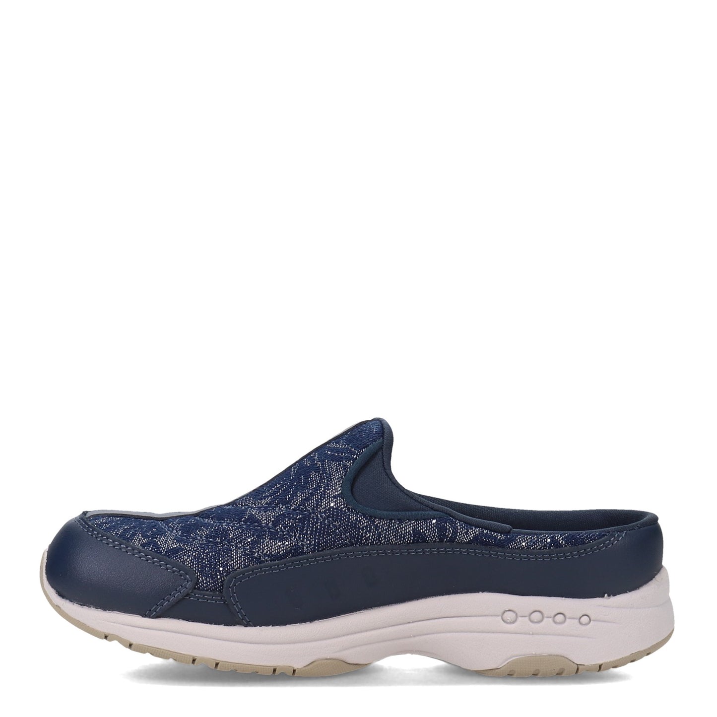 Peltz Shoes  Women's Easy Spirit Traveltime Clog BLUE TTIME304-420