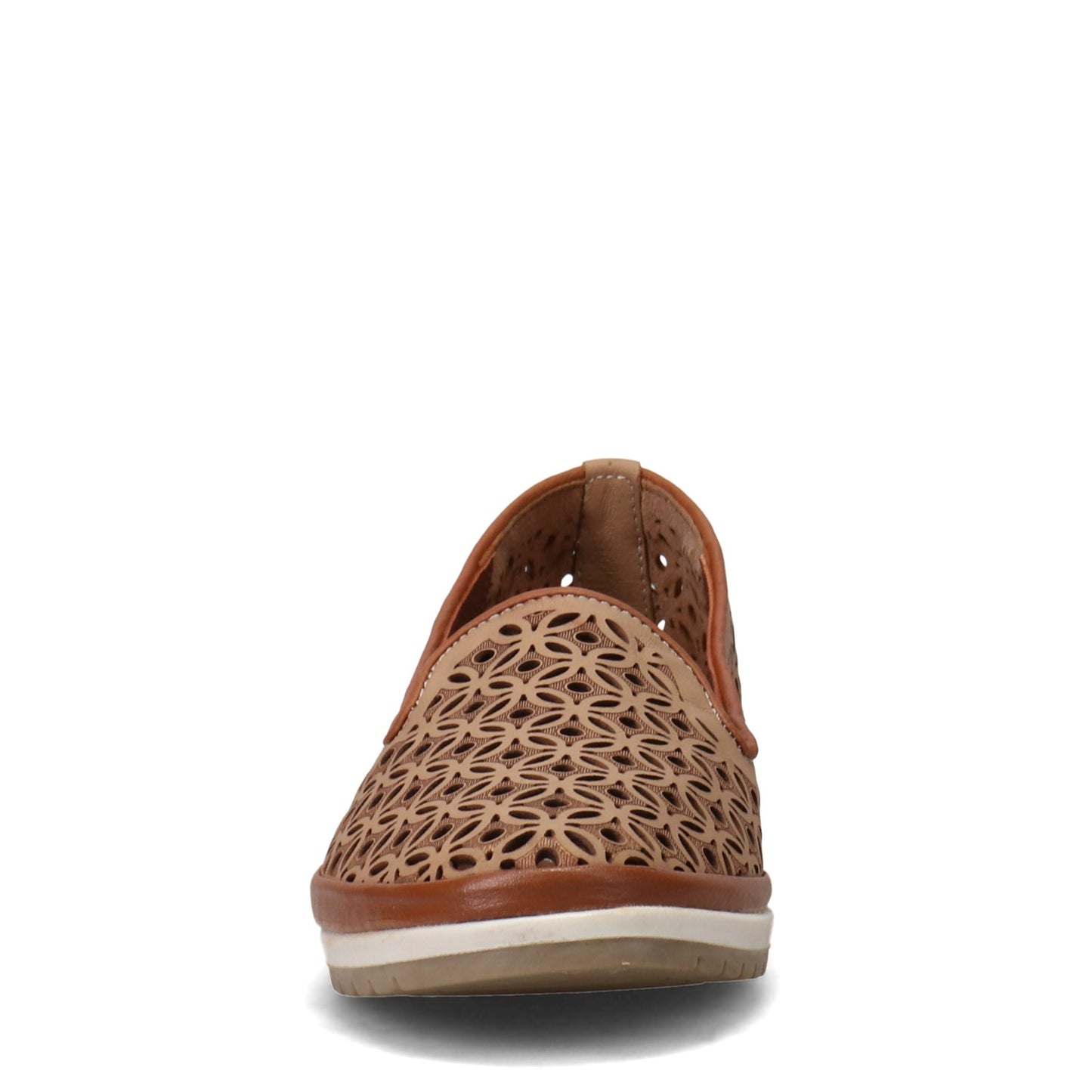 Peltz Shoes  Women's Spring Step Tulisa Slip-On Taupe TULISA-TP