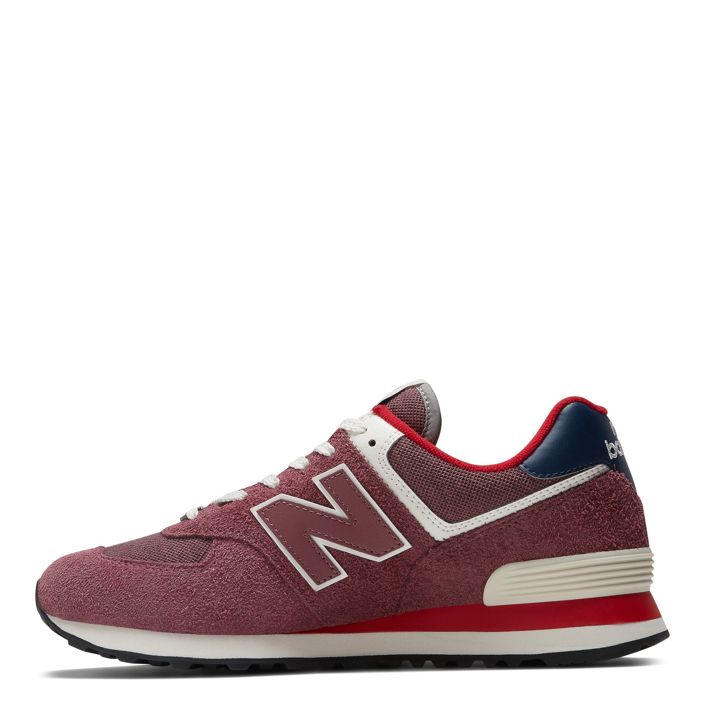 Peltz Shoes  Unisex New Balance 574v2 Sneaker RED/NAVY U574RX2