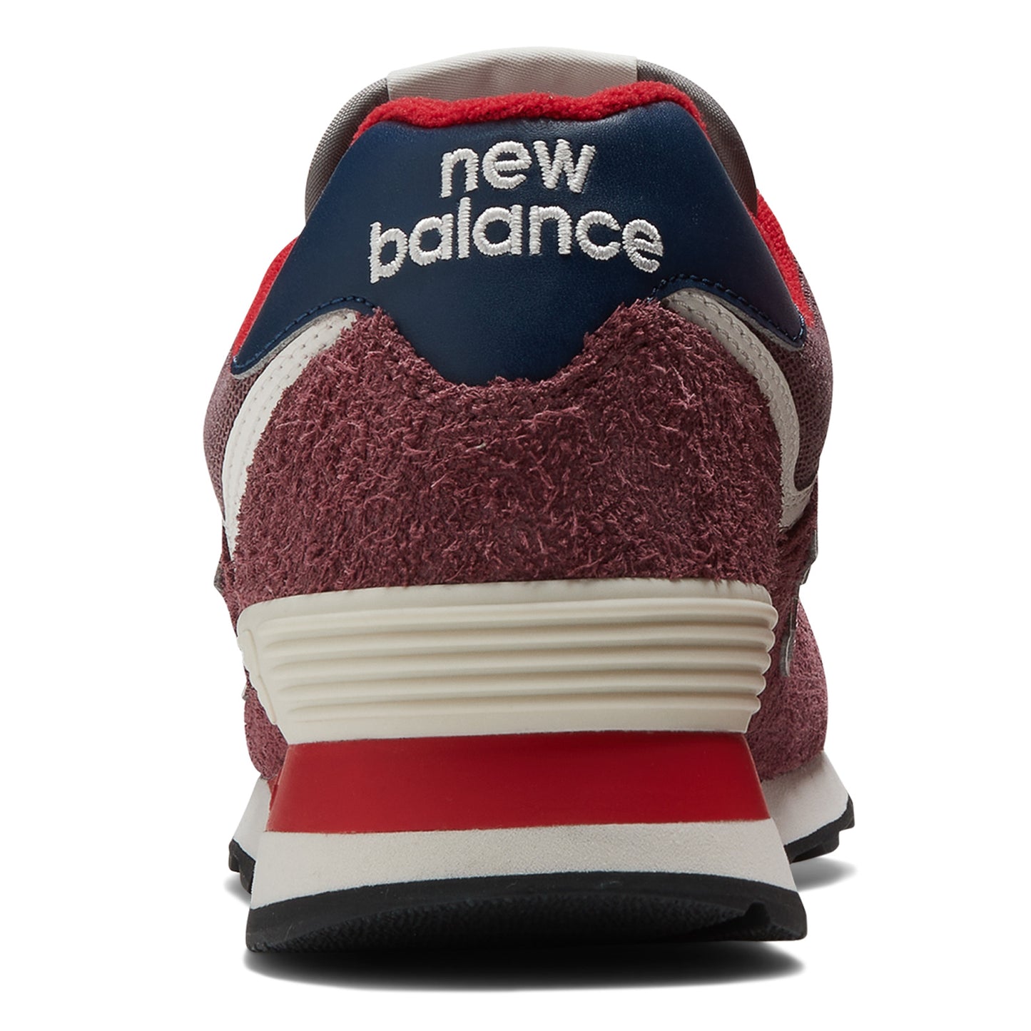 Peltz Shoes  Unisex New Balance 574v2 Sneaker RED/NAVY U574RX2