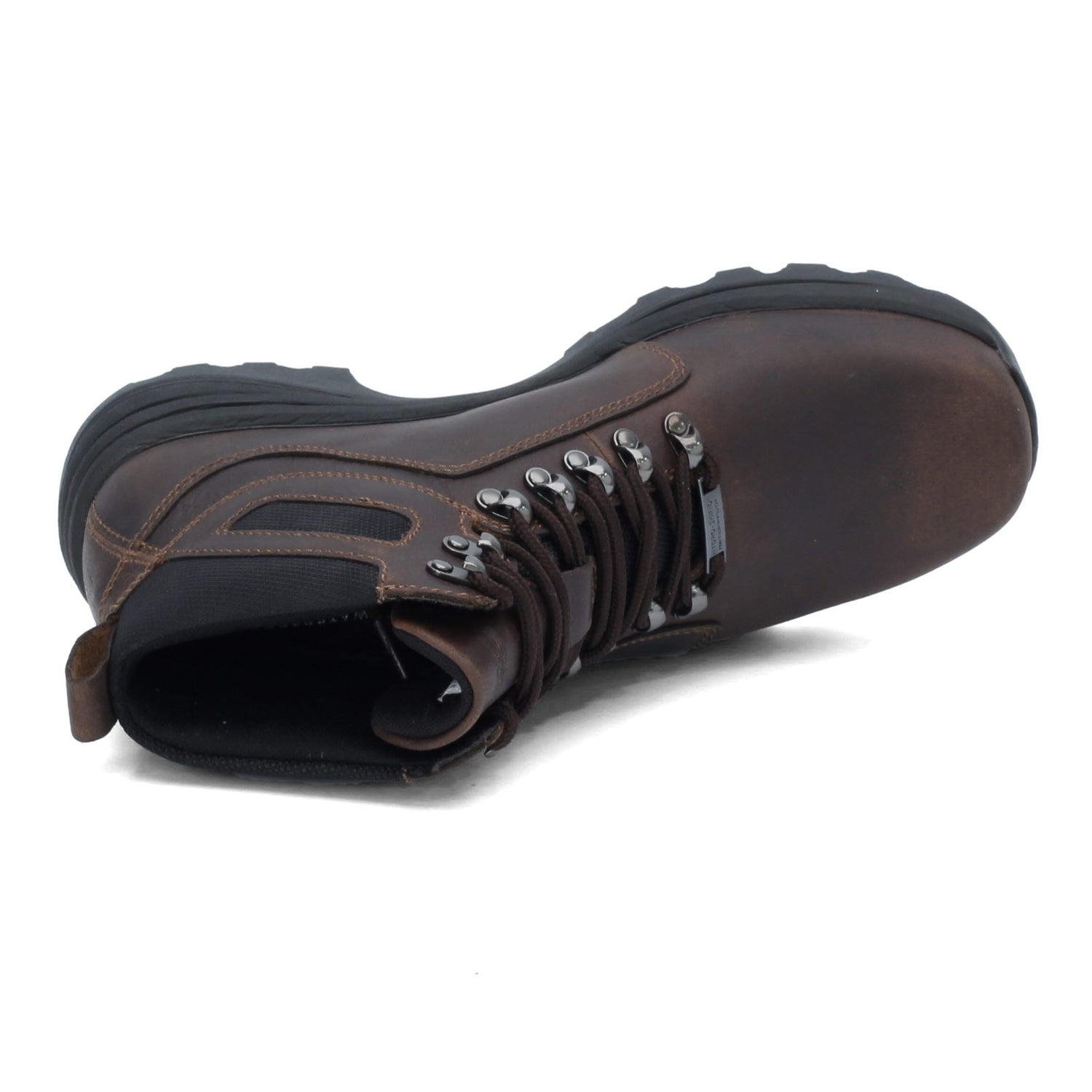 Peltz Shoes  Men's Rockport Elkhart Hiking Boot CHOCOLATE V74463