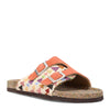 Peltz Shoes  Women's MUK LUKS Terra Turf Valerie Sandal ORANGE VALERIE-ORANGE