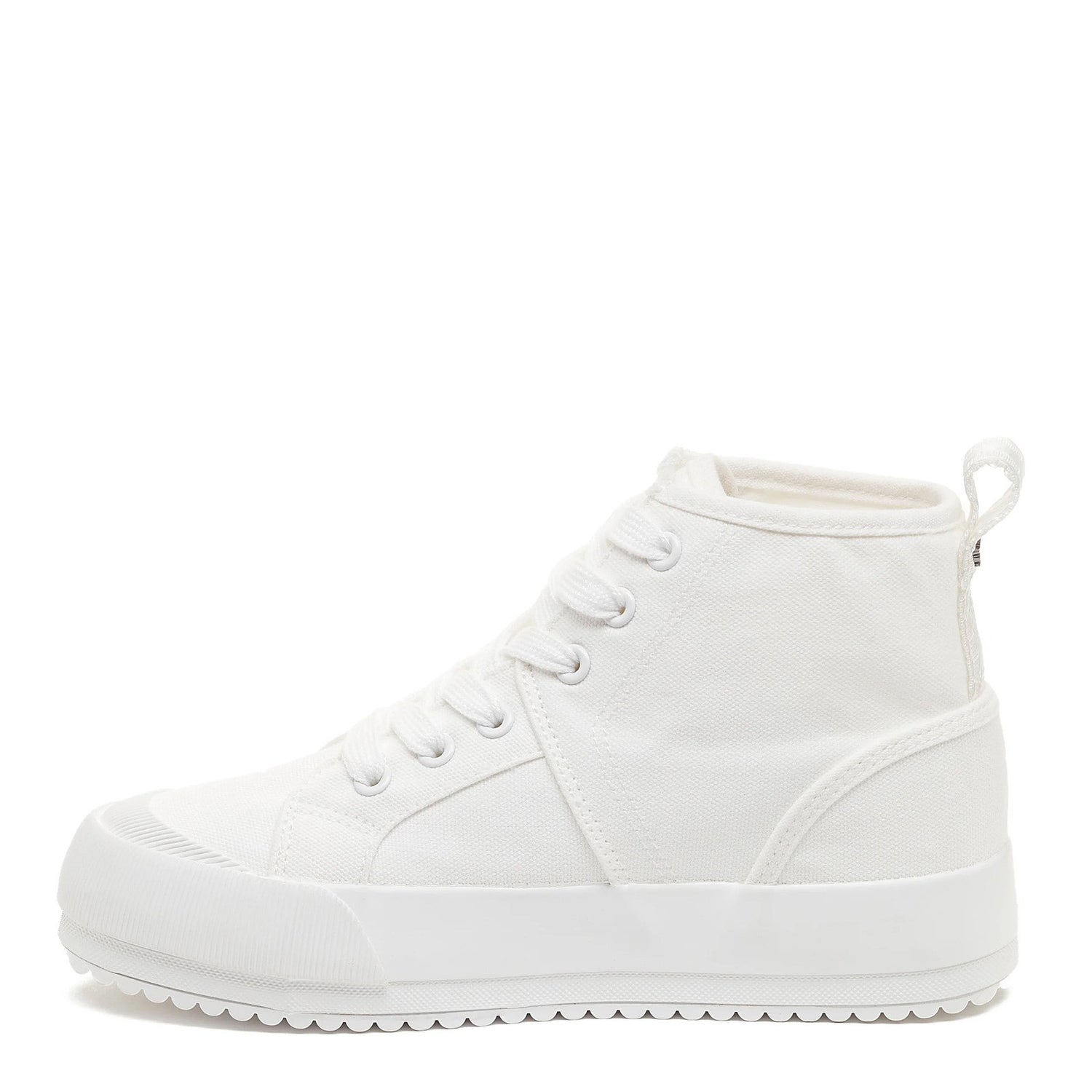 Peltz Shoes  Women's Rocket Dog Vela High-Top Sneaker WHITE VELACV-199