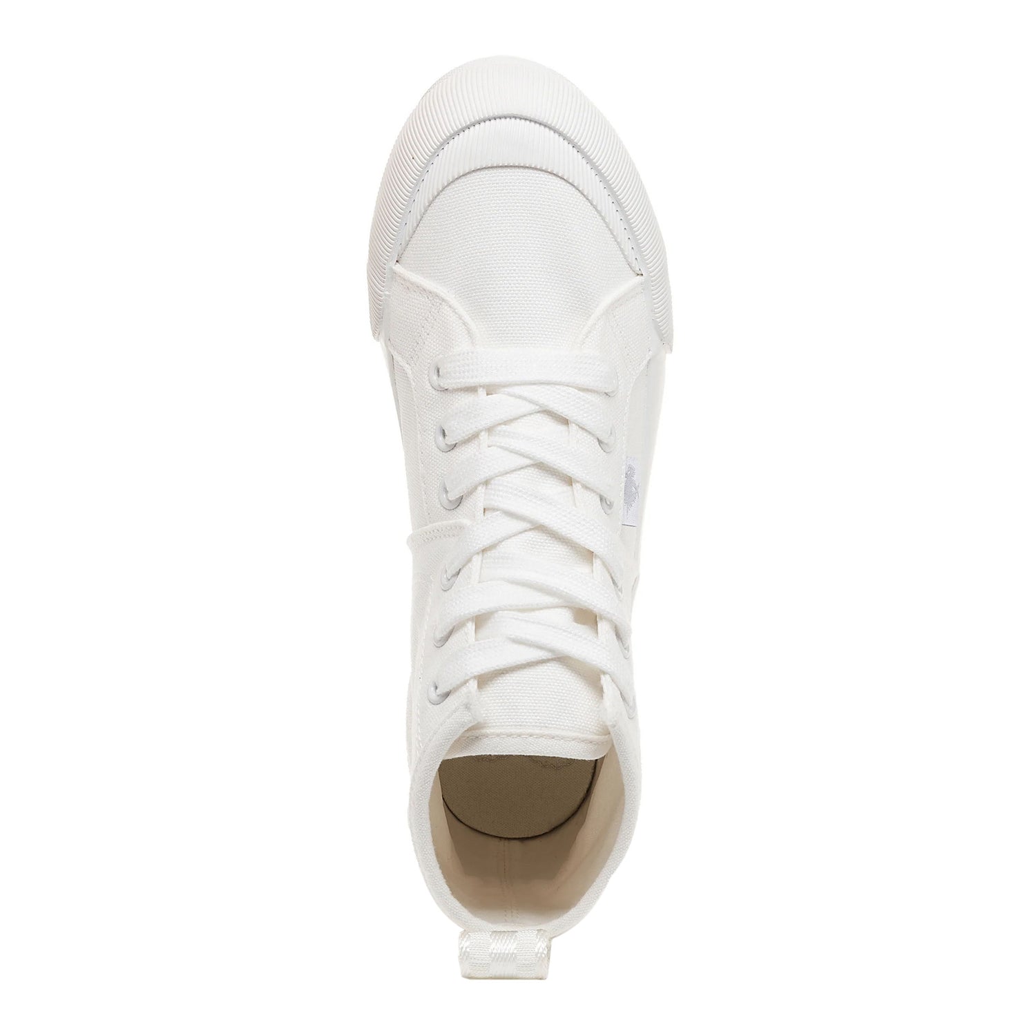 Peltz Shoes  Women's Rocket Dog Vela High-Top Sneaker WHITE VELACV-199