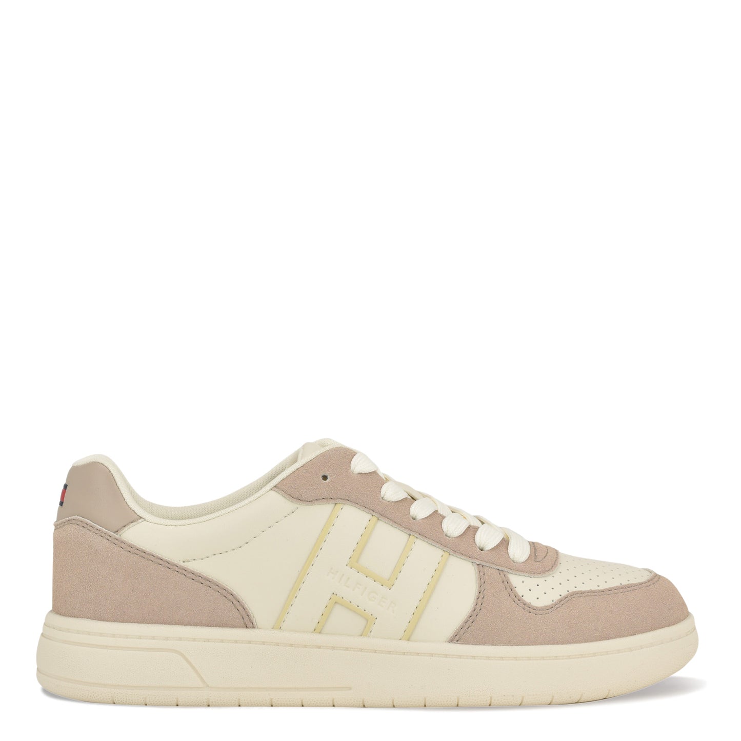 Peltz Shoes  Women's Tommy Hilfiger Veniz Sneaker TAUPE VENIZ-TAU01