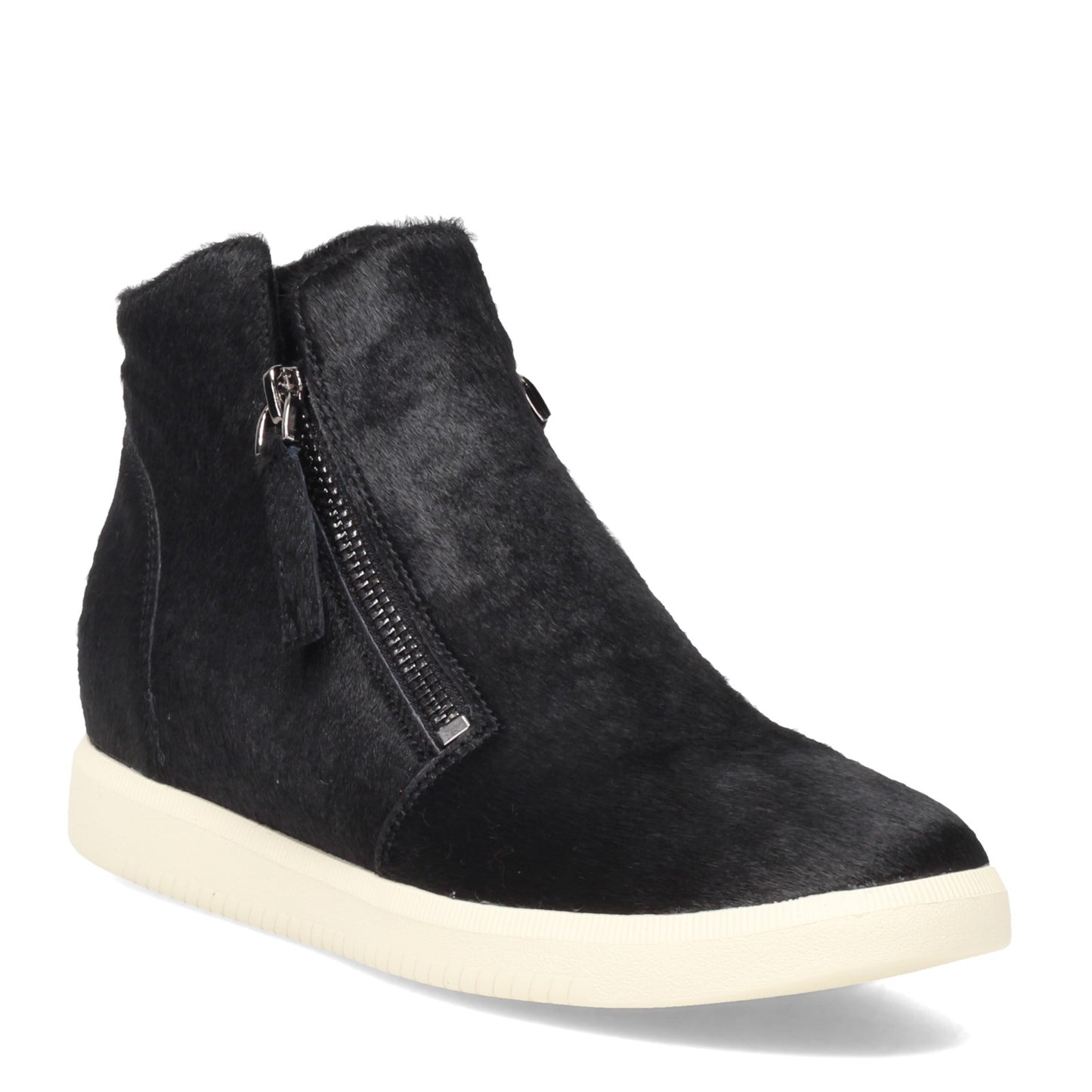 Peltz Shoes  Women's Vaneli Vexil Boot BLACK CALF HAIR VEXIL-BLKCALF