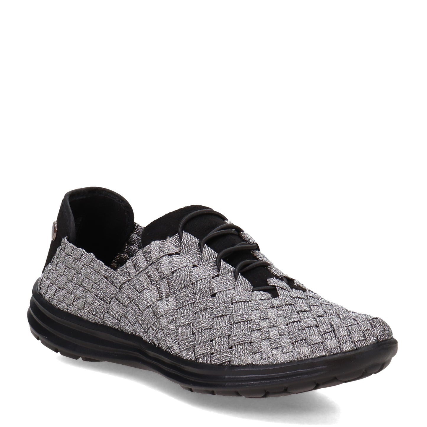 Peltz Shoes  Women's Bernie Mev Victoria Slip-On PEWTER VICTORIA PEWTER