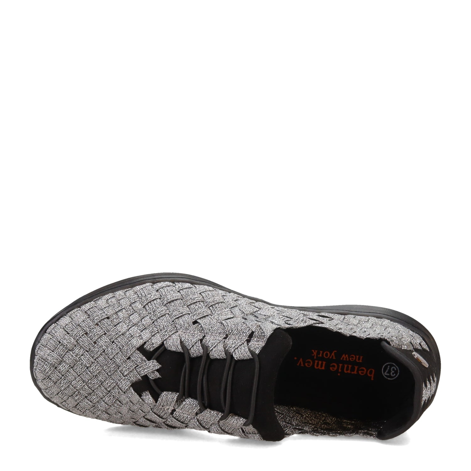 Peltz Shoes  Women's Bernie Mev Victoria Slip-On PEWTER VICTORIA PEWTER