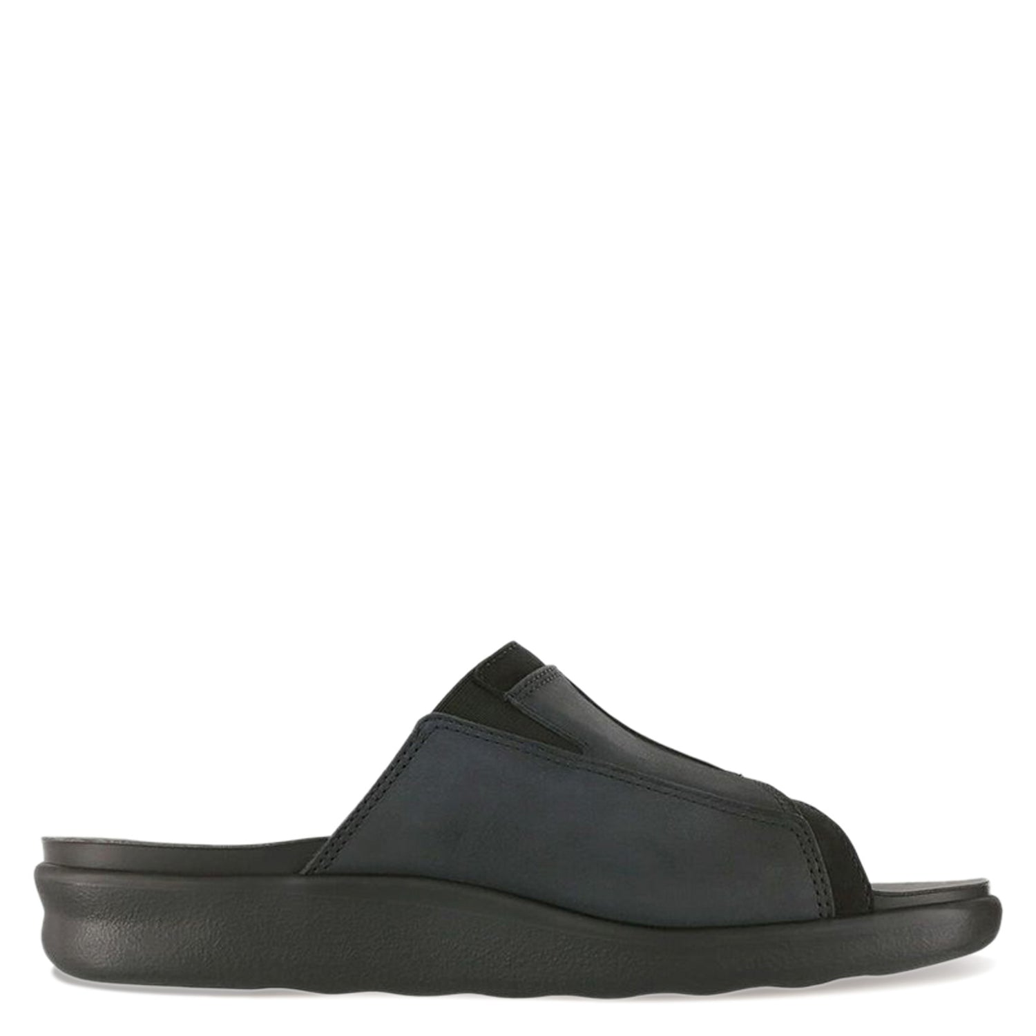 Peltz Shoes  Men's SAS Voyage Sandal NERO VOYAGE NERO