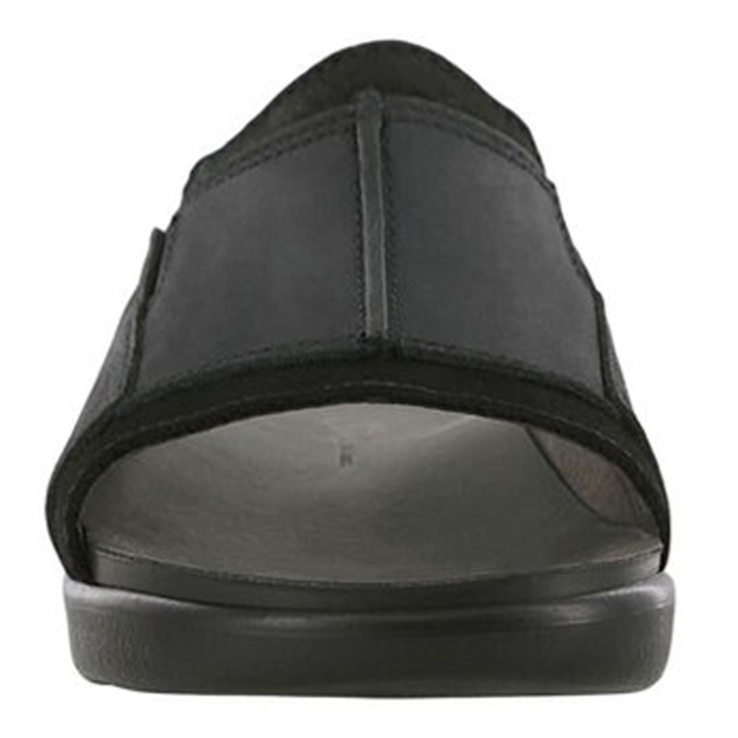 Peltz Shoes  Men's SAS Voyage Sandal NERO VOYAGE NERO