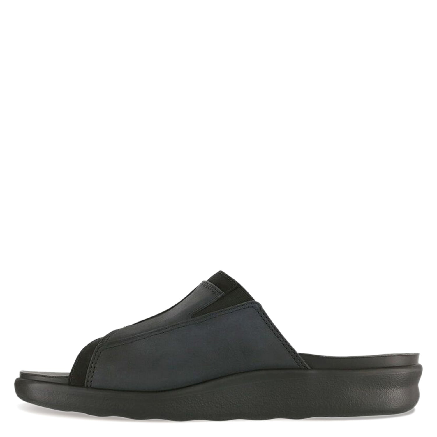Peltz Shoes  Men's SAS Voyage Sandal NERO VOYAGE NERO