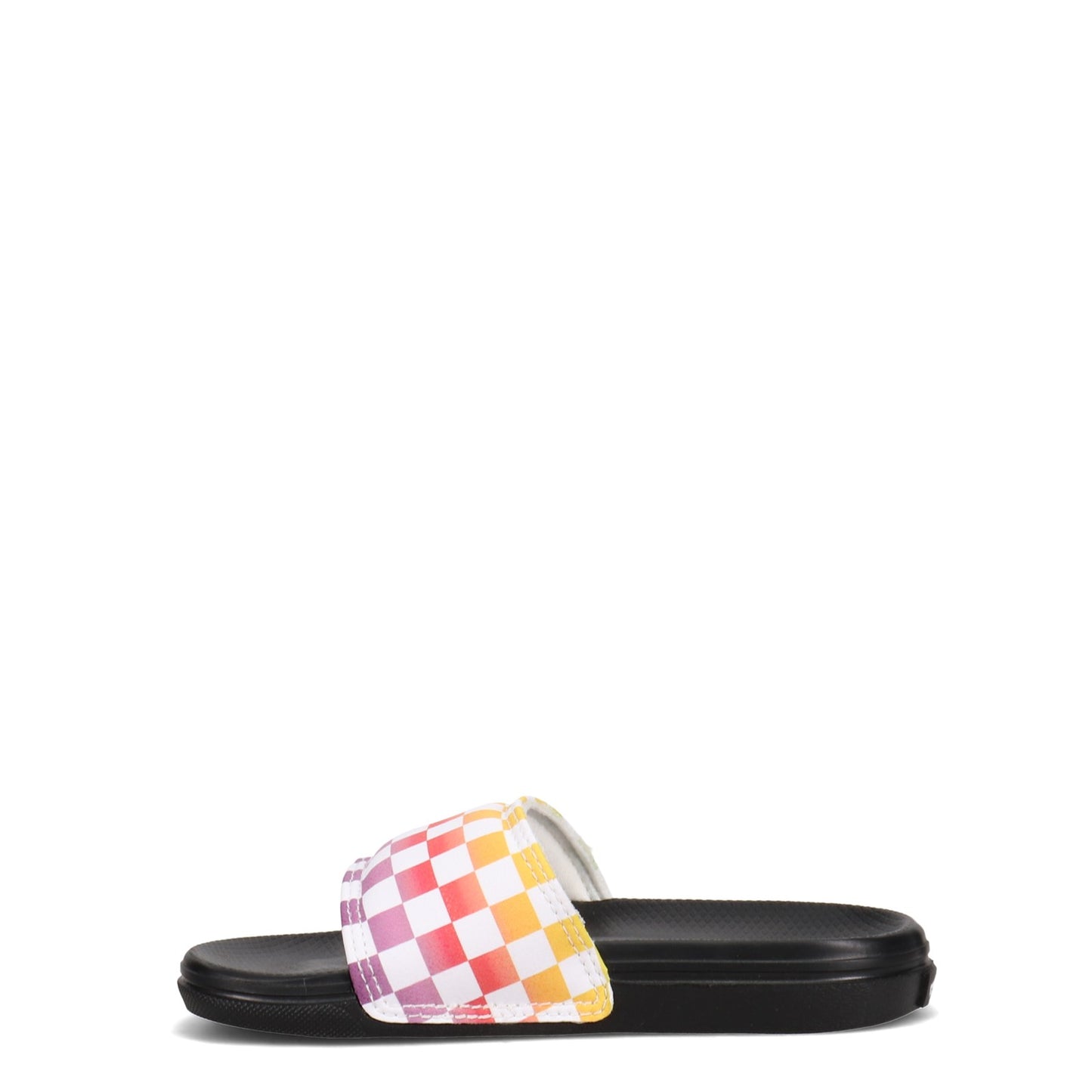 Peltz Shoes  Girl's Vans Range Slide Sandal - Little Kid & Big Kid RAINBOW VN0A5ELW3RQ